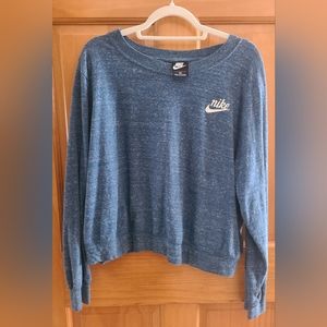 Nike Women's Sportswear Crew Pullover Size 1X Blue